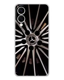 Чехол для Samsung Galaxy S25 Edge с картинкой «Диск Mercedes»