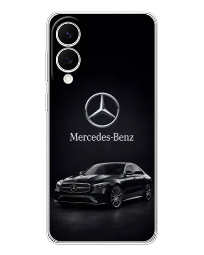 Чехол для Samsung Galaxy S25 Edge с картинкой «Mercedes — решетка радиатора»