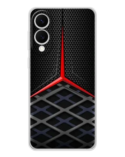 Чехол для Samsung Galaxy S25 Edge с картинкой «Mercedes Carbon Grid»