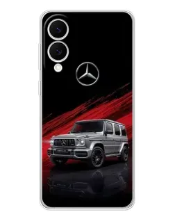 Чехол для Samsung Galaxy S25 Edge с картинкой «Mercedes G-Class красный»
