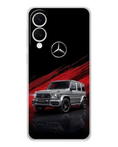 Чехол для Samsung Galaxy S25 Edge с картинкой «Mercedes G-Class красный»