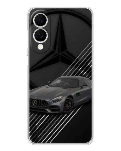 Чехол для Samsung Galaxy S25 Edge с картинкой «Mercedes AMG — графика»