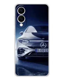 Чехол для Samsung Galaxy S25 Edge с картинкой «Mercedes EQ — будущее»
