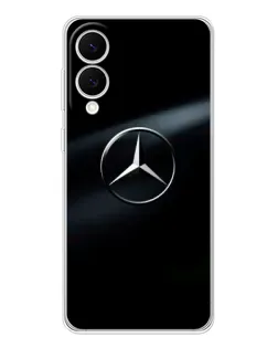 Чехол для Samsung Galaxy S25 Edge с картинкой «Mercedes на металле» Чехол для Samsung Galaxy S25 Edge с картинкой «Mercedes на металле»