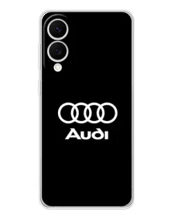 Чехол для Samsung Galaxy S25 Edge с картинкой «Классическое лого Audi»