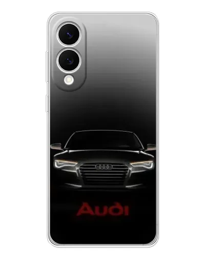 Чехол для Samsung Galaxy S25 Edge с картинкой «Audi — градиентный контур»