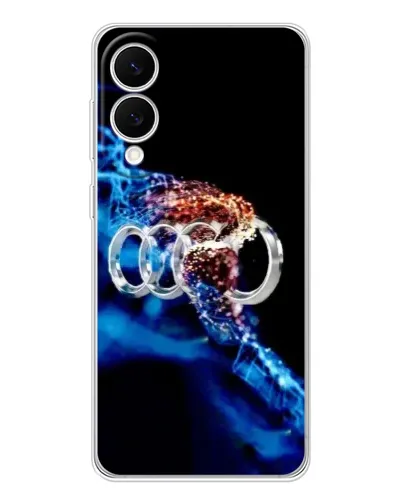 Чехол для Samsung Galaxy S25 Edge с картинкой «Энергия лого Audi»