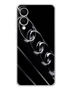 Чехол для Samsung Galaxy S25 Edge с картинкой «Audi — абстрактные кольца»