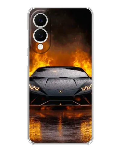Чехол для Samsung Galaxy S25 Edge с картинкой «Lamborghini в огне» Чехол для Samsung Galaxy S25 Edge с картинкой «Lamborghini в огне»