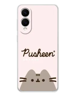 Чехол для Samsung Galaxy S25 Edge с картинкой «Pusheen логотип»