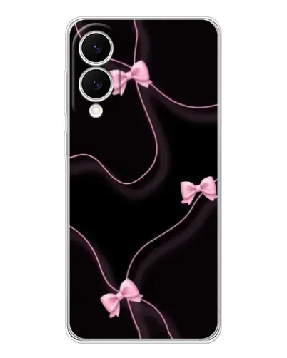 Чехол для Samsung Galaxy S25 Edge с картинкой «Розовые ленты» Чехол для Samsung Galaxy S25 Edge с картинкой «Розовые ленты»