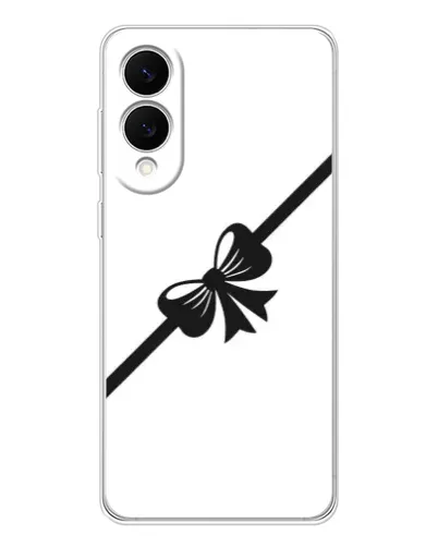 Чехол для Samsung Galaxy S25 Edge с картинкой «Диагональный бант» Чехол для Samsung Galaxy S25 Edge с картинкой «Диагональный бант»