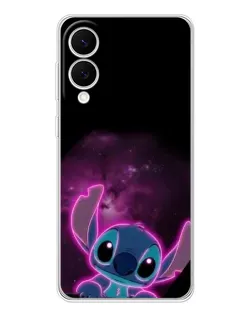 Чохол для Samsung Galaxy S25 Edge з картинкою «Неоновий Stitch»