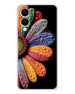 Чохол для Samsung Galaxy S25 Edge з картинкою «Райдужна квітка»