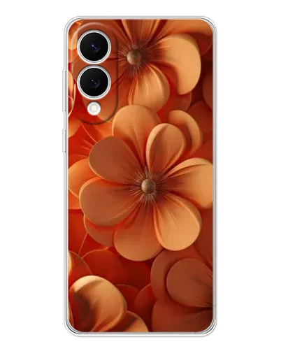 Чехол для Samsung Galaxy S25 Edge с картинкой «Оранжевый макро цветок» Чехол для Samsung Galaxy S25 Edge с картинкой «Оранжевый макро цветок»