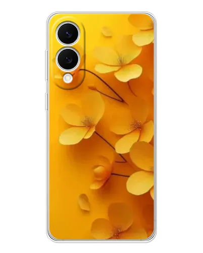 Чехол для Samsung Galaxy S25 Edge с картинкой «Золотые лепестки» Чехол для Samsung Galaxy S25 Edge с картинкой «Золотые лепестки»