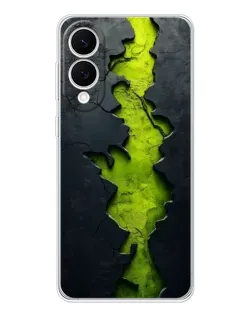 Чехол для Samsung Galaxy S25 Edge с картинкой «Салатовый разлом скалы» Чехол для Samsung Galaxy S25 Edge с картинкой «Салатовый разлом скалы»