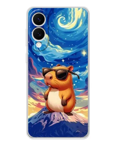 Чехол для Samsung Galaxy S25 Edge с картинкой «Капибара Ван Гога»