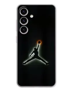 Чехол для Samsung Galaxy S25 FE с картинкой «Jordan Gradient Logo»