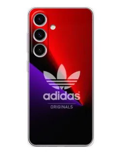 Чехол для Samsung Galaxy S25 FE с картинкой «Adidas Red Neon»