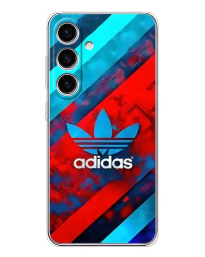 Чехол для Samsung Galaxy S25 FE с картинкой «Абстракция Adidas»