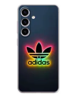 Чехол для Samsung Galaxy S25 FE с картинкой «Неоновый Adidas»