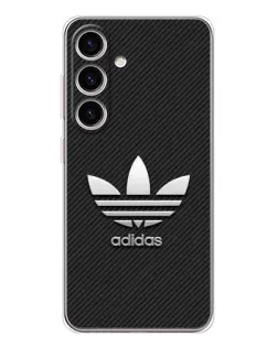 Чехол для Samsung Galaxy S25 FE с картинкой «Adidas Карбоновая текстура»