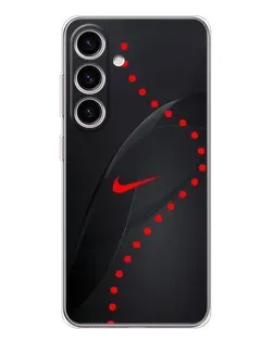 Чехол для Samsung Galaxy S25 FE с картинкой «Абстрактный дизайн Nike»