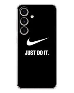 Чехол для Samsung Galaxy S25 FE с картинкой «Классический принт Nike»