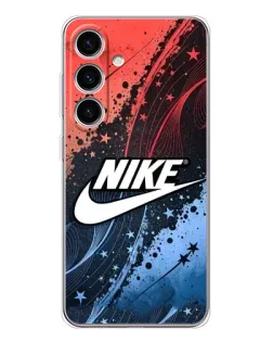 Чехол для Samsung Galaxy S25 FE с картинкой «Градиентный принт Найк»