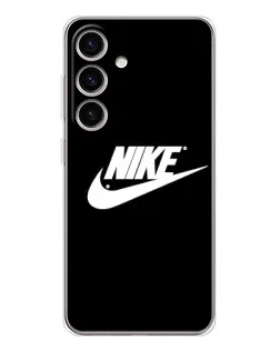 Чехол для Samsung Galaxy S25 FE с картинкой «Мазки краски Nike»