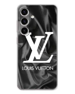 Чехол для Samsung Galaxy S25 FE с картинкой «Шелковый Louis Vuitton»