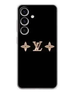 Чехол для Samsung Galaxy S25 FE с картинкой «Louis Vuitton — минимализм»