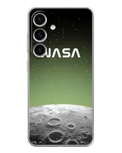 Чехол для Samsung Galaxy S25 FE с картинкой «NASA — лунный градиент»
