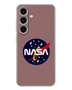 Чехол для Samsung Galaxy S25 FE с картинкой «NASA — ретро космос»