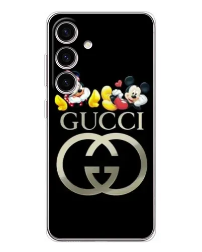 Чехол для Samsung Galaxy S25 FE с картинкой «Gucci — герои Disney»