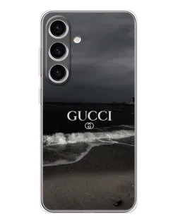 Чехол для Samsung Galaxy S25 FE с картинкой «Gucci — морской прибой»