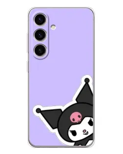 Чехол для Samsung Galaxy S25 FE с картинкой «Забавная Kuromi» Чехол для Samsung Galaxy S25 FE с картинкой «Забавная Kuromi»