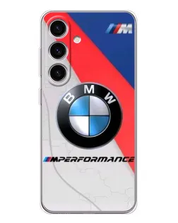 Чехол для Samsung Galaxy S25 FE с картинкой «BMW Performance стиль»