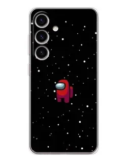 Чехол для Samsung Galaxy S25 FE с картинкой «Красный Among Us»