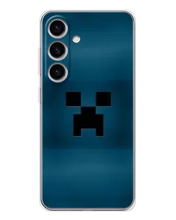 Чехол для Samsung Galaxy S25 FE с картинкой «Крипер текстура»