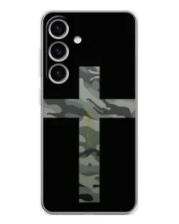 Чехол для Samsung Galaxy S25 FE с картинкой «Милитари Крест»