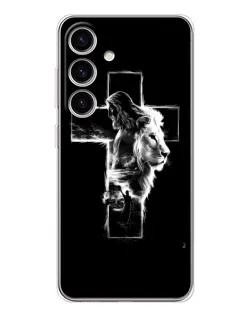 Чохол для Samsung Galaxy S25 FE з картинкою «Сяючий хрест Jesus» Чохол для Samsung Galaxy S25 FE з картинкою «Сяючий хрест Jesus»