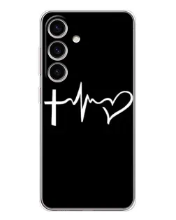 Чохол для Samsung Galaxy S25 FE з картинкою «Пульс віри» Чохол для Samsung Galaxy S25 FE з картинкою «Пульс віри»
