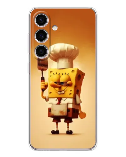 Чехол для Samsung Galaxy S25 FE с картинкой «Губка Боб повар» Чехол для Samsung Galaxy S25 FE с картинкой «Губка Боб повар»