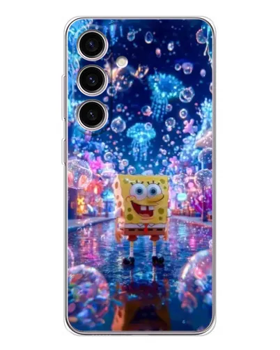 Чехол для Samsung Galaxy S25 FE с картинкой «Неоновый океан» Чехол для Samsung Galaxy S25 FE с картинкой «Неоновый океан»