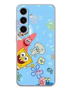Чехол для Samsung Galaxy S25 FE с картинкой «Веселые пузырьки»