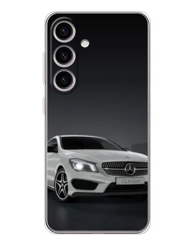 Чехол для Samsung Galaxy S25 FE с картинкой «Mercedes AMG GT Silver»