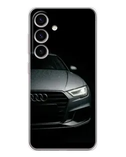 Чехол для Samsung Galaxy S25 FE с картинкой «Audi — детализация кузова»