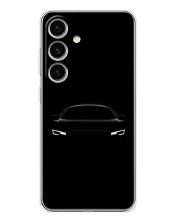 Чехол для Samsung Galaxy S25 FE с картинкой «Взгляд Audi в темноте»